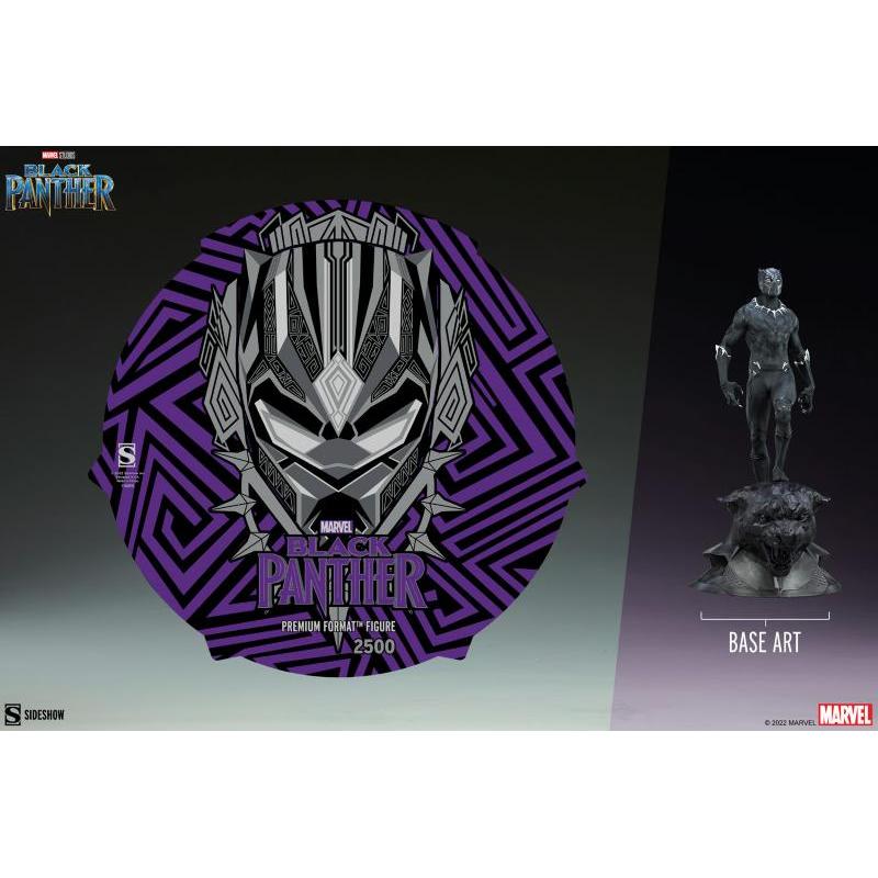 Premium Format : Black Panther Marvel Premium Format 1/4 Statue by Sideshow  Collectibles